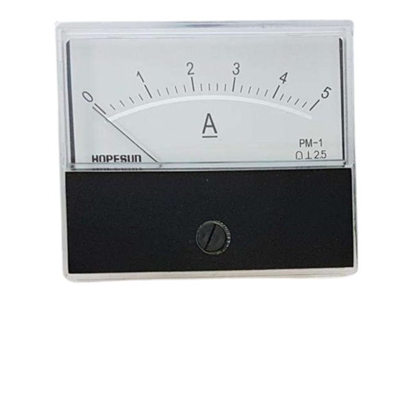 PM1 DC Panel Meter 5A 52mm Shank 70×60mm