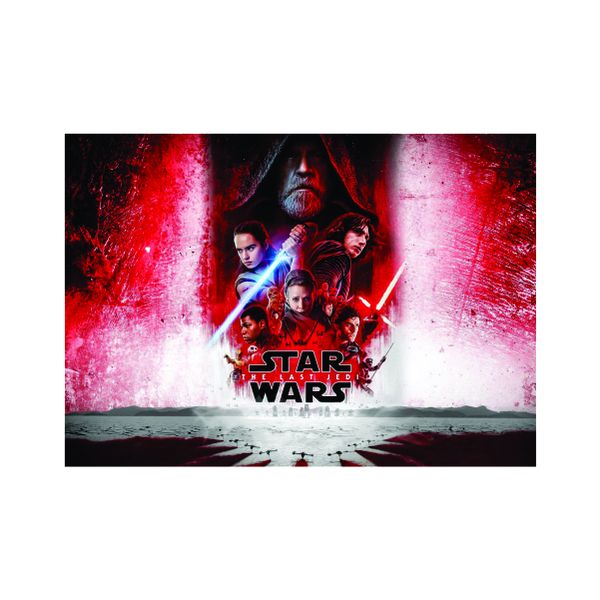 The Last Jedi Red - A1 poster