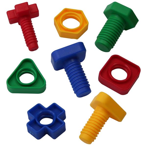 Greenbean Nuts &amp; Bolts: 16 Pieces