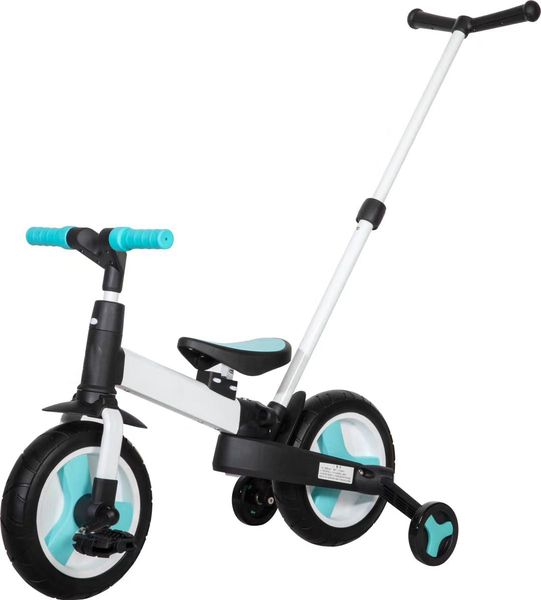 Little Bambino 4-In-1 Balance Bike W/ Safety Features For Ages 12m - 5yrs