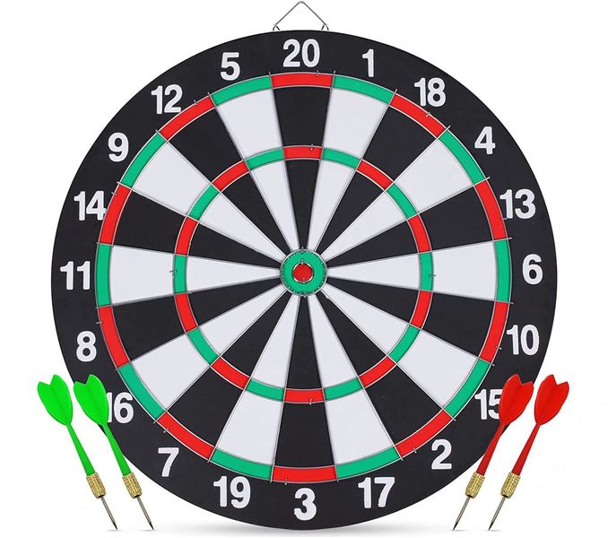 29 Cm Dartboard With 4 Darts