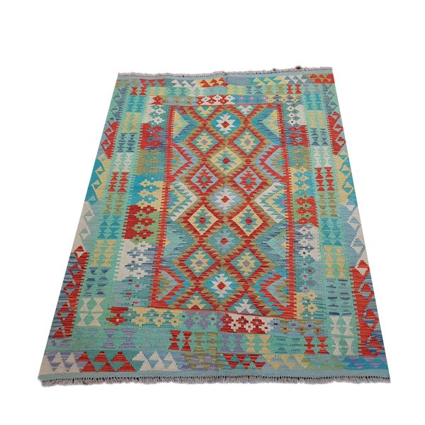 Handmade Chobi Kilim - 192 x 146cm