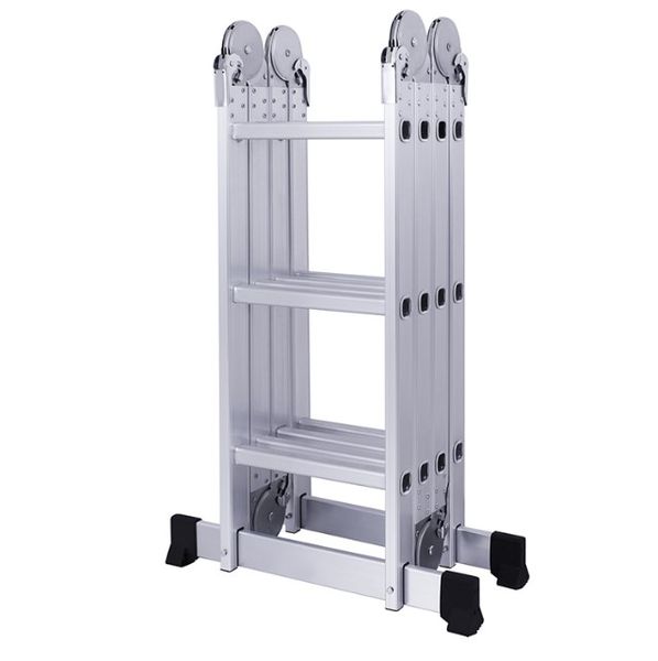Aluminum Multifunctional Folding Step Ladder for Home and Professional Use