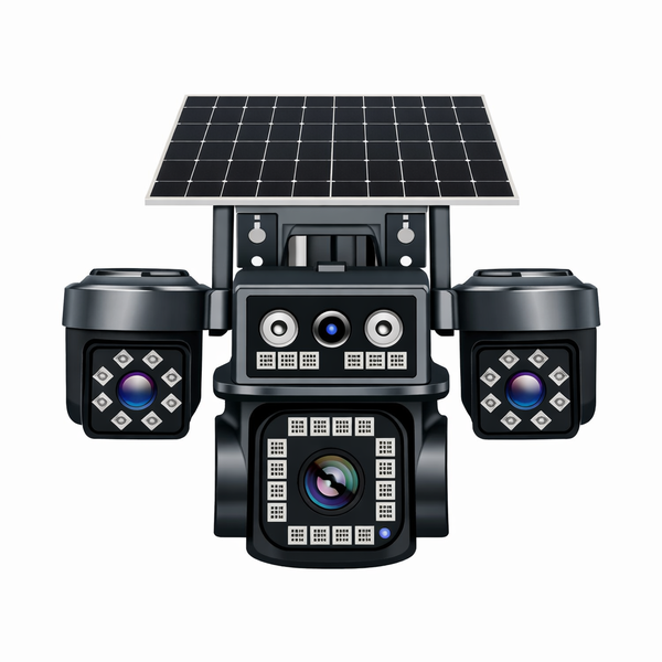 4G Solar Camera - Outdoor, No Wi-Fi Needed