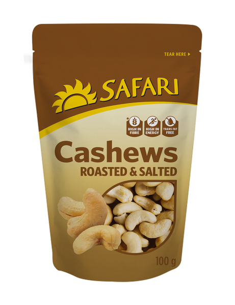 Safari - Nuts Cashews Salted 100g
