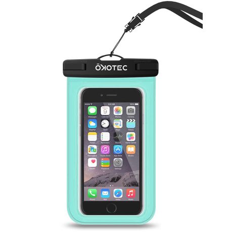 Dry bag outlet cell phone