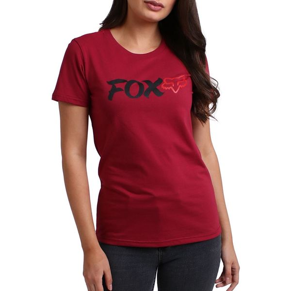 Fox-Traditional Crew Ss Tee-Cranberry