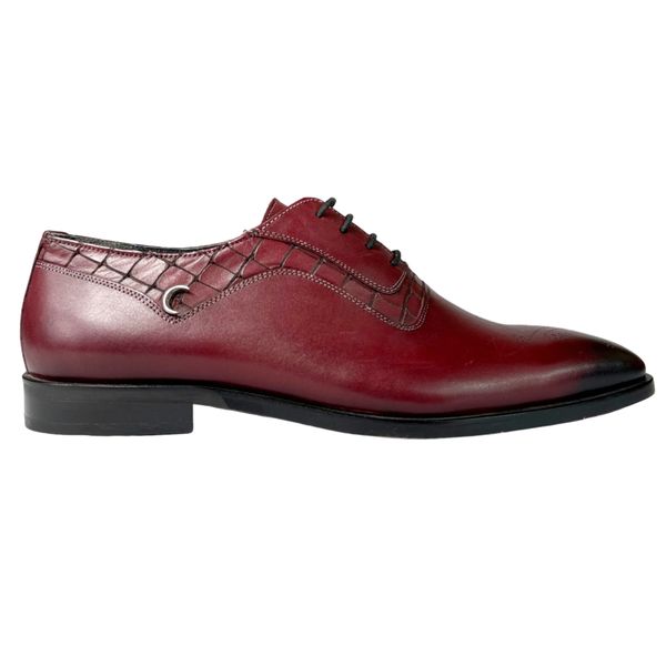 Calvano Distintive Burgundy Mens Formal Shoe