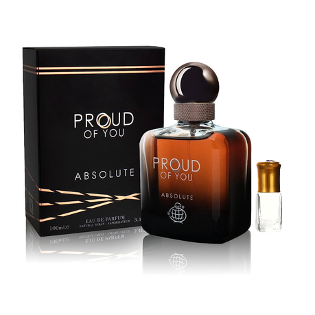 Fragrance World - Proud of You Absolute for Men EDP - 100ml + Perfume Oil Image