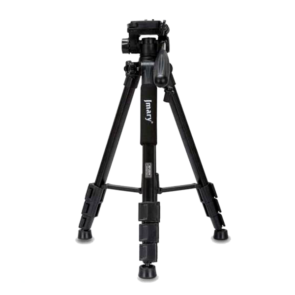 Jmary KP-2254 Professional Tripod Kit with Detachable Monopod - Black