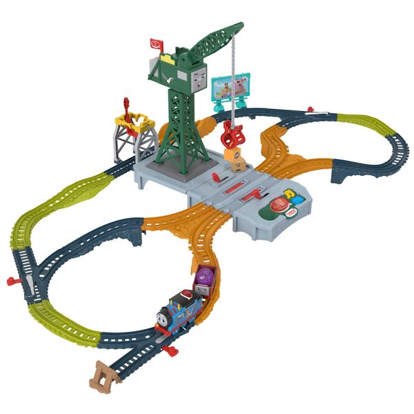 Thomas &amp; Friends Talking Cranky Delivery Train Set With Songs Sounds