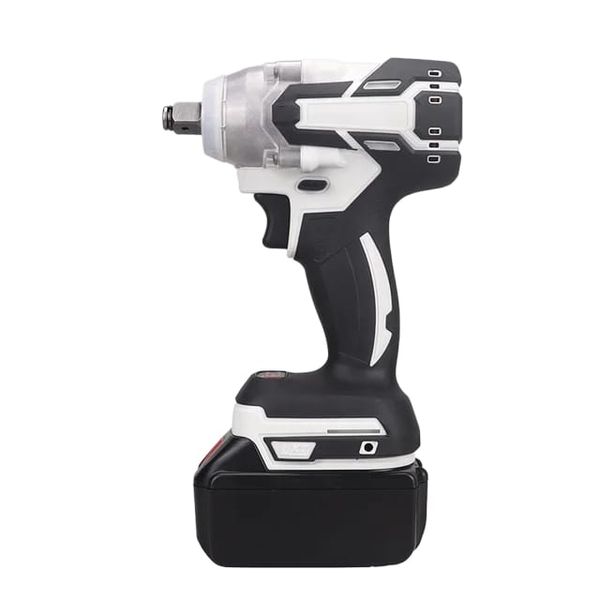 Electric Cordless Impact Wrench with Rechargeable Battery