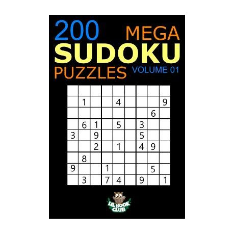 Mega Sudoku 200 Easy To Very Hard Sudoku Puzzles Volume 1 Huge Book Of Easy Medium Hard Very Hard Sudoku Puzzles Buy Online In South Africa Takealot Com