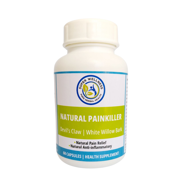 Super Wellness Natural Painkiller with Devil's Claw &amp; White Willow Bark