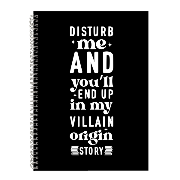 Don't Disturb Writing Book Notepad Gift Idea 4 Book Readers A4 Notebook 402
