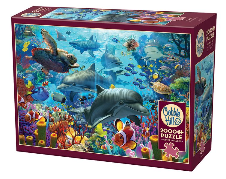 Cobble Hill Coral Sea 2000 Piece Puzzle