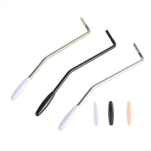 Electric Guitar Tremolo Arm with 3 Color Caps,Whammy Bar for Guitar Parts R