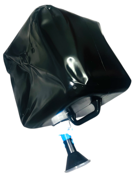 CUBO 15 Liters Foldable Camping Shower Sun Warms Water 15L