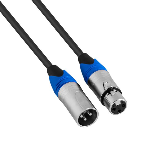 Hybrid DMX XLR male - XLR female Cable (1.5M)