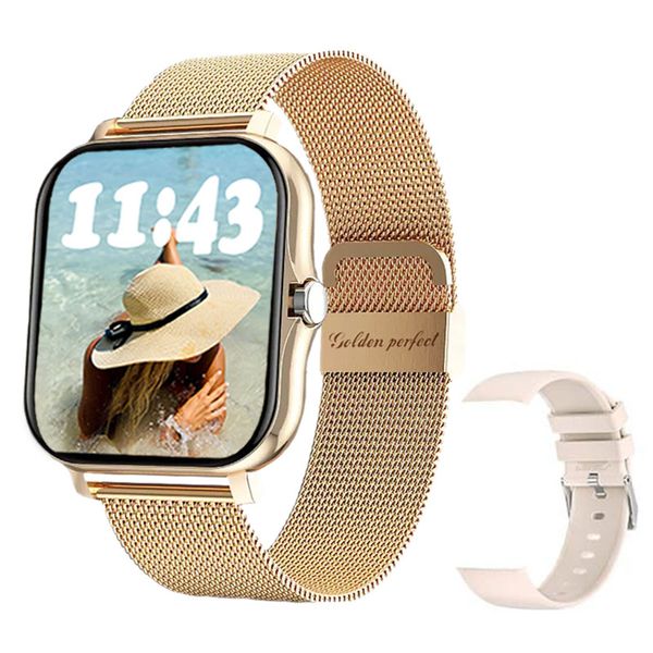 1.83" Dual-Strap Smartwatch for Women - Premium Versatile Edition