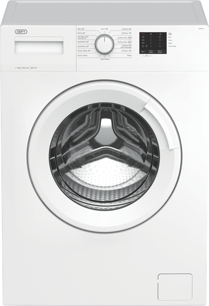 Defy 6kg Front Loader Washing Machine DAW381 - White
