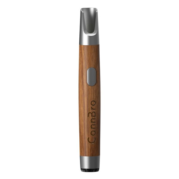 CannBro 510 Wood Design Vape Button Battery - Preheat &amp; Magnetic Fit