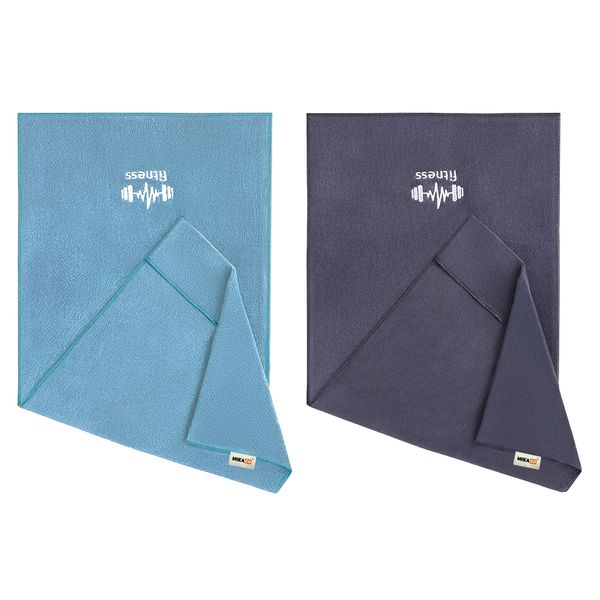 MIkaco Double-Sided Microfiber Gym Towel - 40 × 95 cm