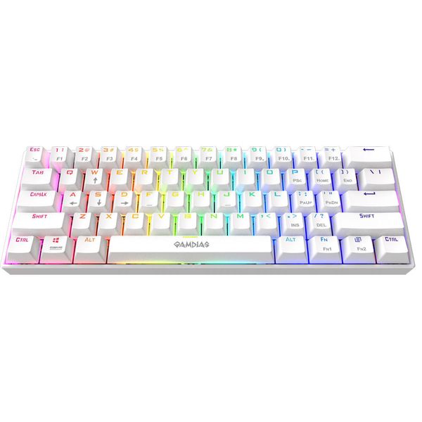 Gamdias Hermes E3 RGB Mechanical Gaming Keyboard - White