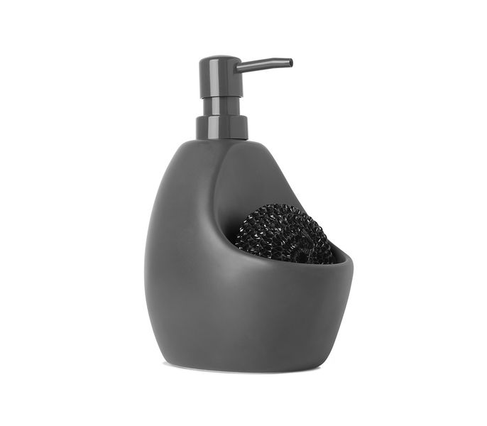 UMBRA Joey Pump &amp; Scrubby Charcoal
