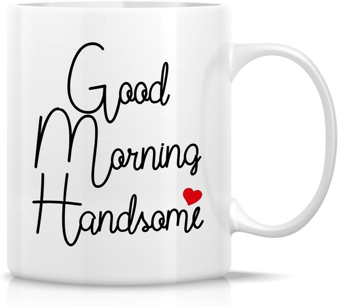 Good Morning Husband Anniversary Valentine Gift Mug