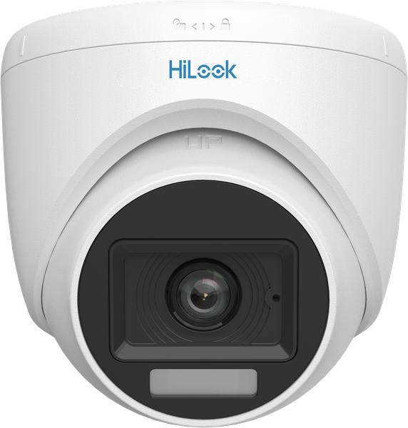 Hilook 2 MP Smart Hybrid Light with ColorVu Indoor Turret Camera - T129-LPS