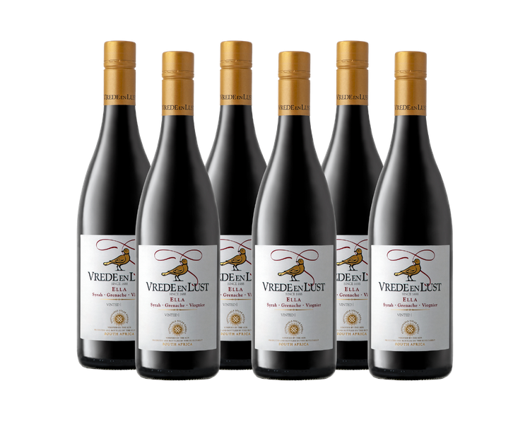 Vrede en Lust - Ella Red Blend - 6x750ml