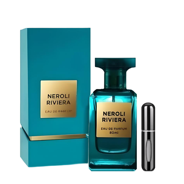 Neroli Riviera EDP 80ml EDP + Refillable Decant with Perfume