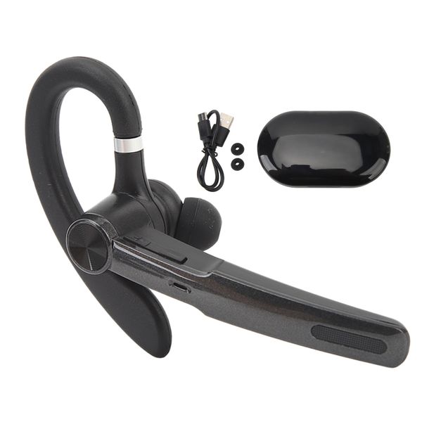 Digital Power Display Wireless Bluetooth Earpiece with Noise Reduction &amp; Charging Case for Sports Business Use