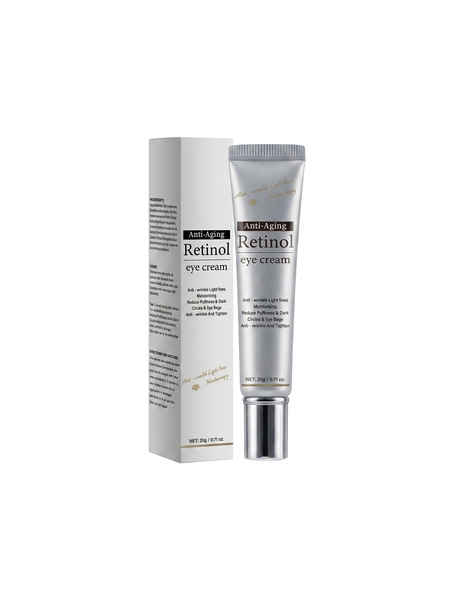 Anti-Aging Retinol Eye Cream - Reduces Dark Circles, Puffiness &amp; Wrinkles
