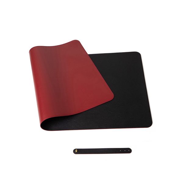 Vegan Leather Mouse Pad, Desk Pad - Large