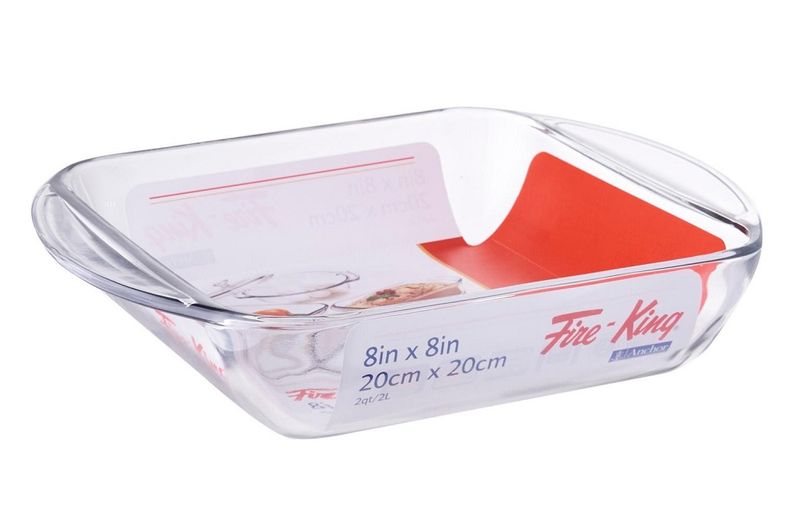 Anchor Hocking - FireKing Square Glass Baking Dish - 2L