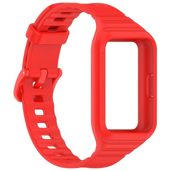 Sparq Active - TPU Watch Strap Compatible With Samsung Galaxy Fit 3 - Red