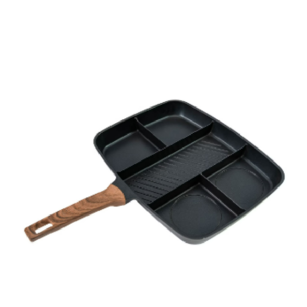 Healthy Cooking Non-Stick Five-Pan Baking Tray -1876