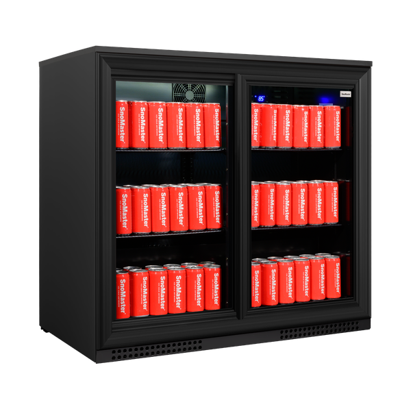 SnoMaster - 200L Under-Counter Sliding Door Beverage Cooler (SMBC-200SL)