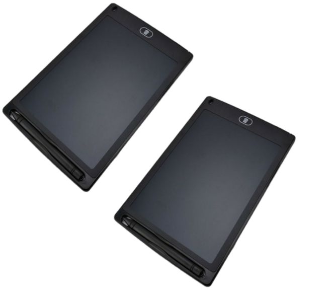 Set of 2 Portable 10' inch LCD Writing Tablet - Black
