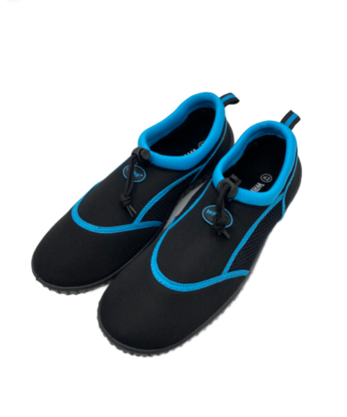 WAVE Men's Neoprene Aqua Shoes - Black/Blue