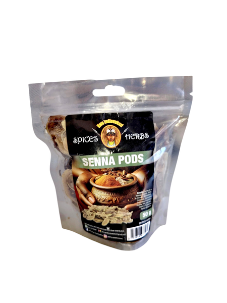 Kwa Indlovukazi 50g Senna Pods, Natural Laxative &amp; Anti Oxidant