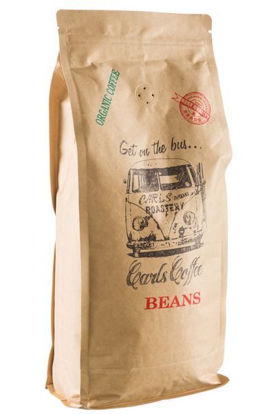 Carls Coffee - Organic Beans - Authentic Natural Coffee - 1kg