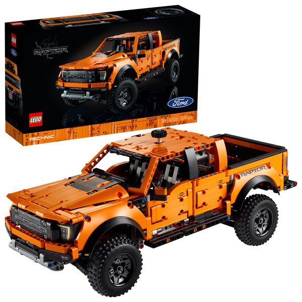 LEGO Technic Ford F-150 Raptor 42126 Model Building Kit (1,379 Pieces)