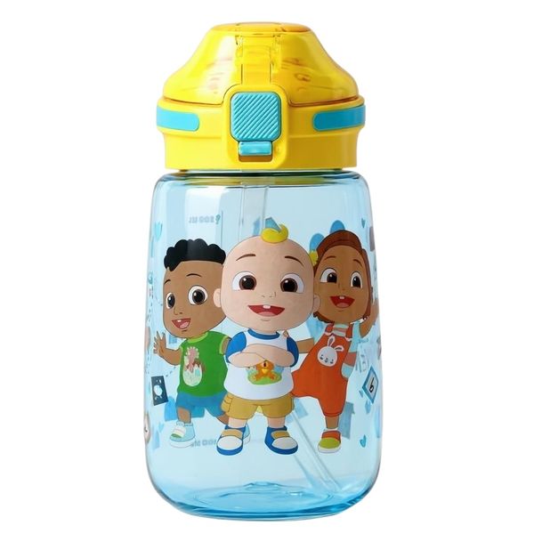 CoComelon Kids Water Bottle - 500ml Spill-Proof Travel Cup | CoComelon