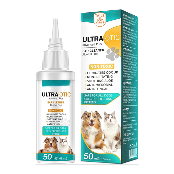 Ultra-Otic Advanced Plus Ear Cleaner Alcohol Free Safe For All Dogs &amp; Cats
