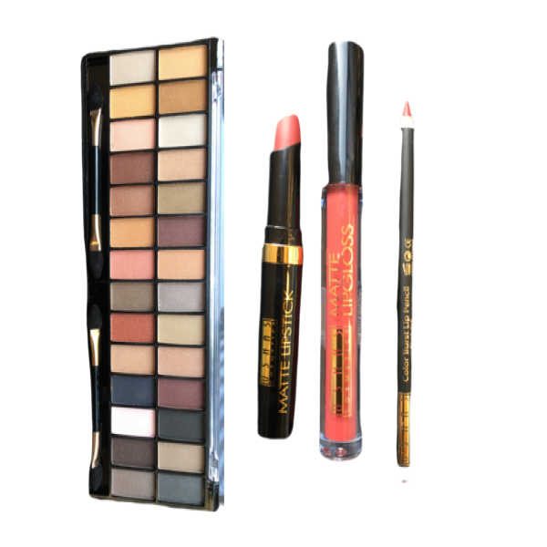 Eyeshadow and Lip Makeup Set