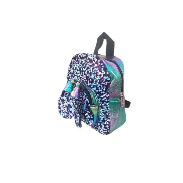 Cute Stylish Waterproof Kids Backpack Girls Bright Bling Colours Glitter