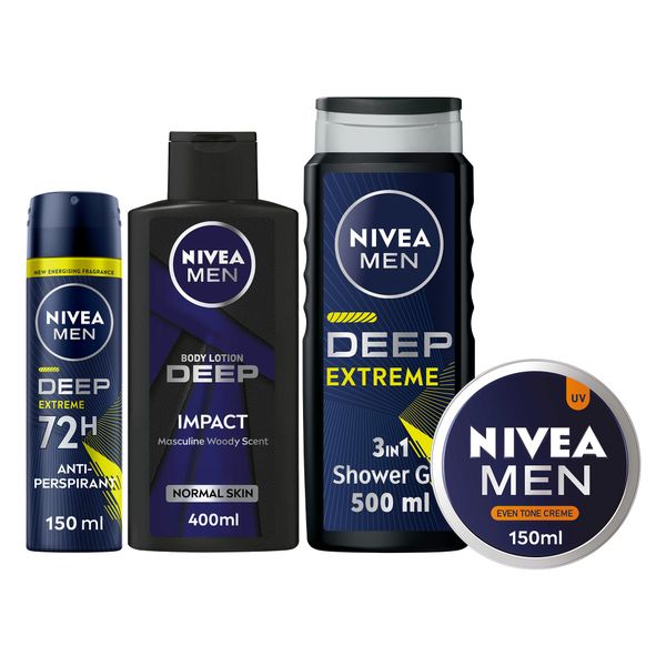 NIVEA MEN Deep Extreme Gift Pack